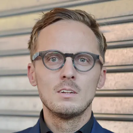 Michal Hvorecky im Oktober 2018 auf der Frankfurter Buchmesse.