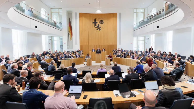 Sitzung des Rheinland-Pfälzischen Landtags