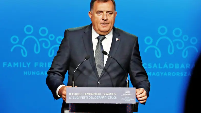Der bosnische Serbenführer Milorad Dodik.