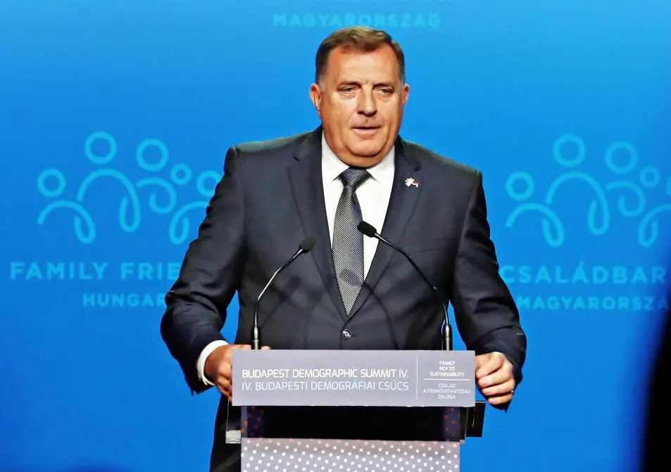 Milorad Dodik, bosnischer Serbenführer