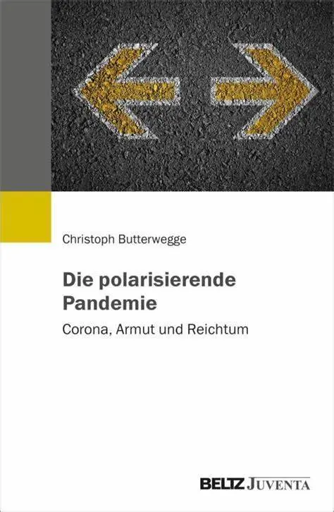Buchcover "Die polarisierende Pandemie" von Christoph Butterwegge 