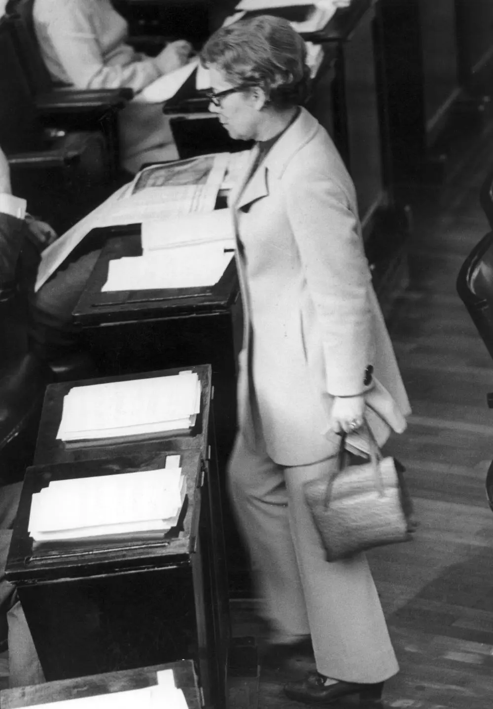 Lenelotte von Bothmer trug am 15. April 1970 als erste Frau Hosen im Bundestag.