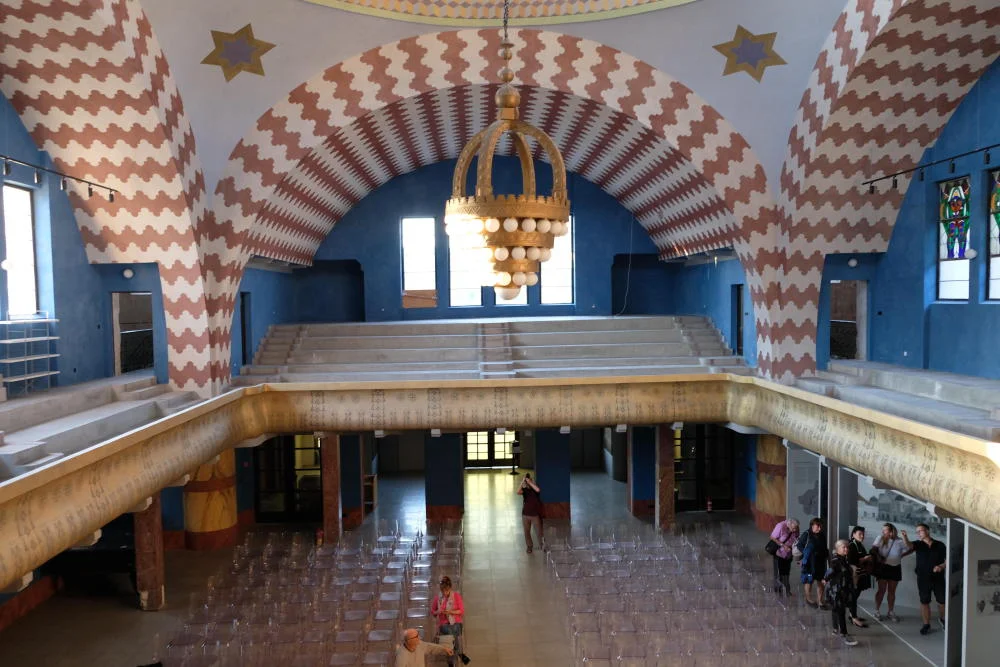 Blick in die restaurierte Synagoge in Trencín.