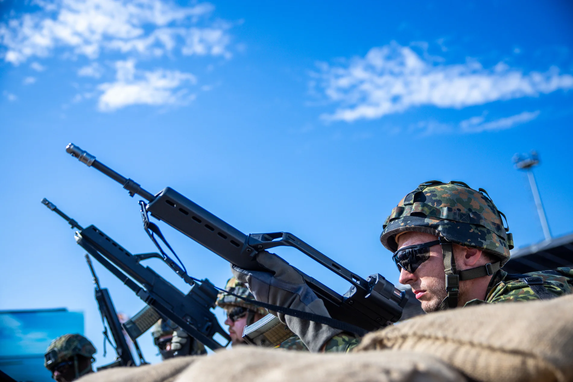 Spezialkräfte der Bundeswehr bei einer Übung
