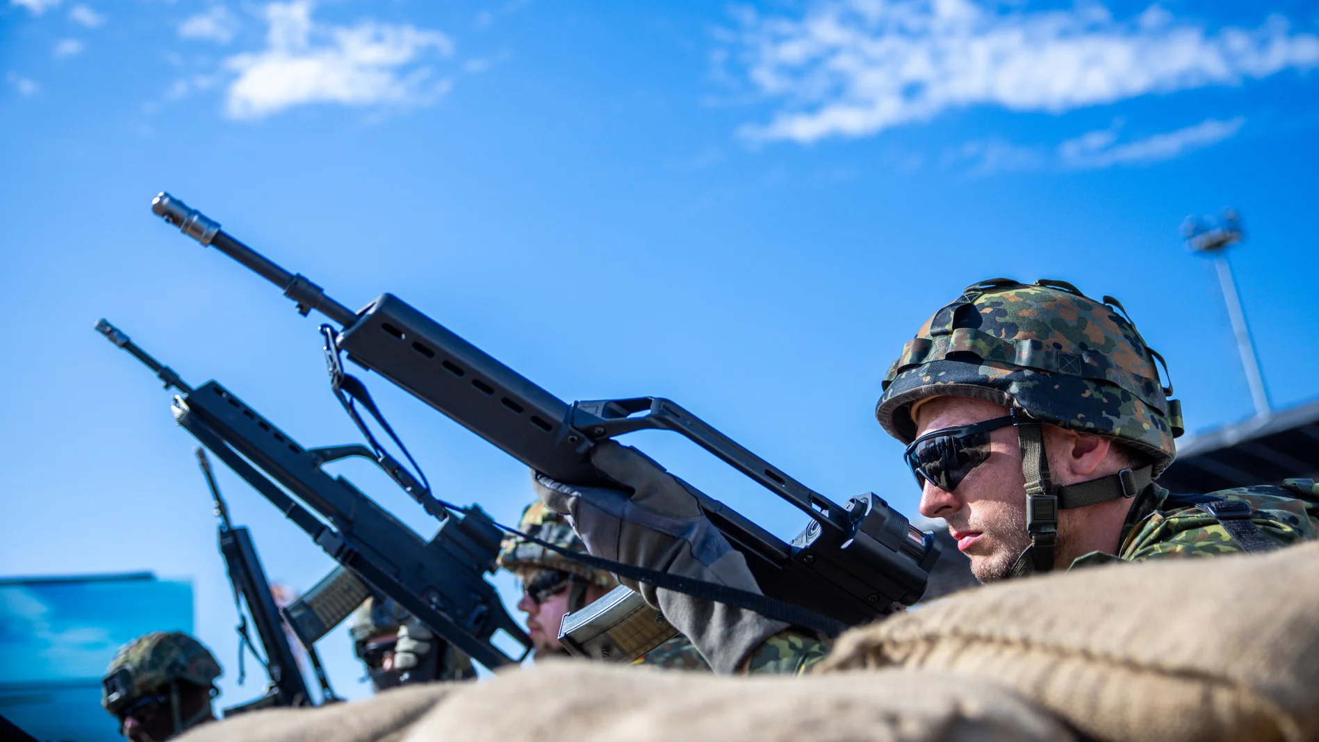 Spezialkräfte der Bundeswehr bei einer Übung