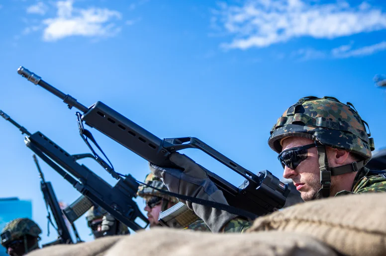 Spezialkräfte der Bundeswehr bei einer Übung