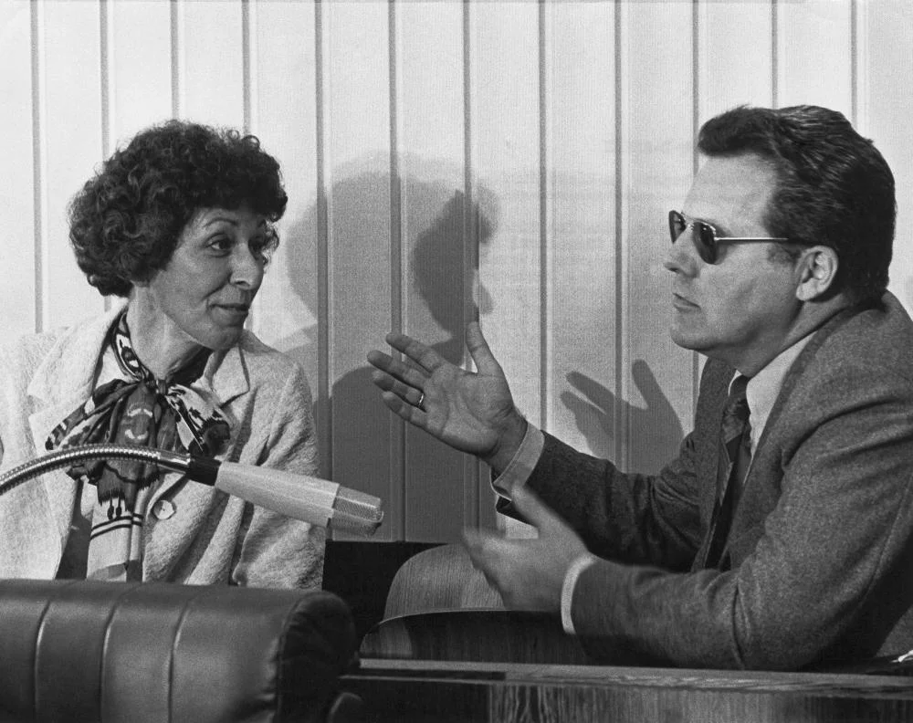 Christel und Günther Guillaume beim Spionage-Prozess