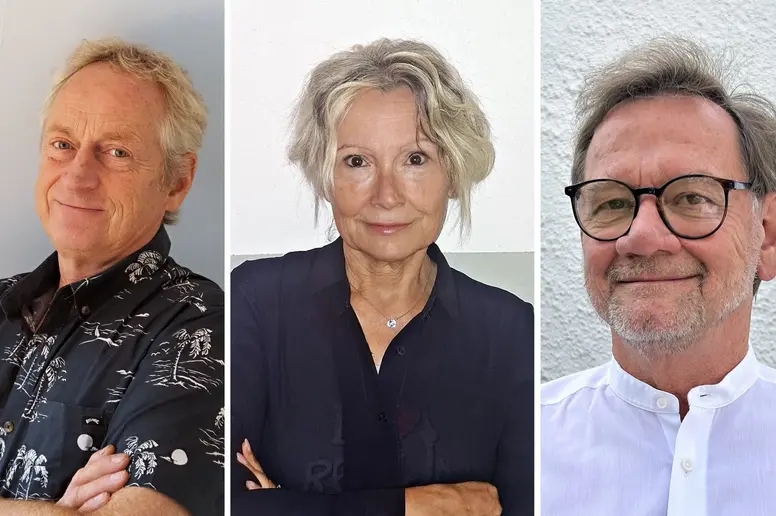 Eine Collage mit Thilo Remus, Roberta Marchionni und Uli Kopp