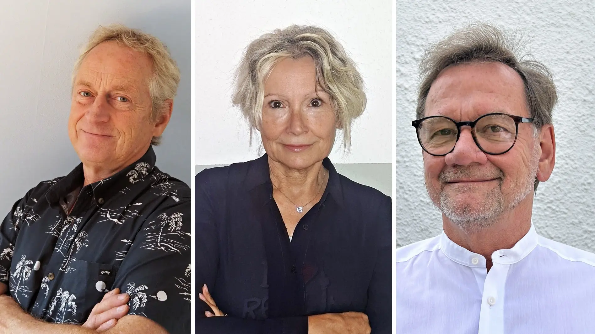 Eine Collage mit Thilo Remus, Roberta Marchionni und Uli Kopp