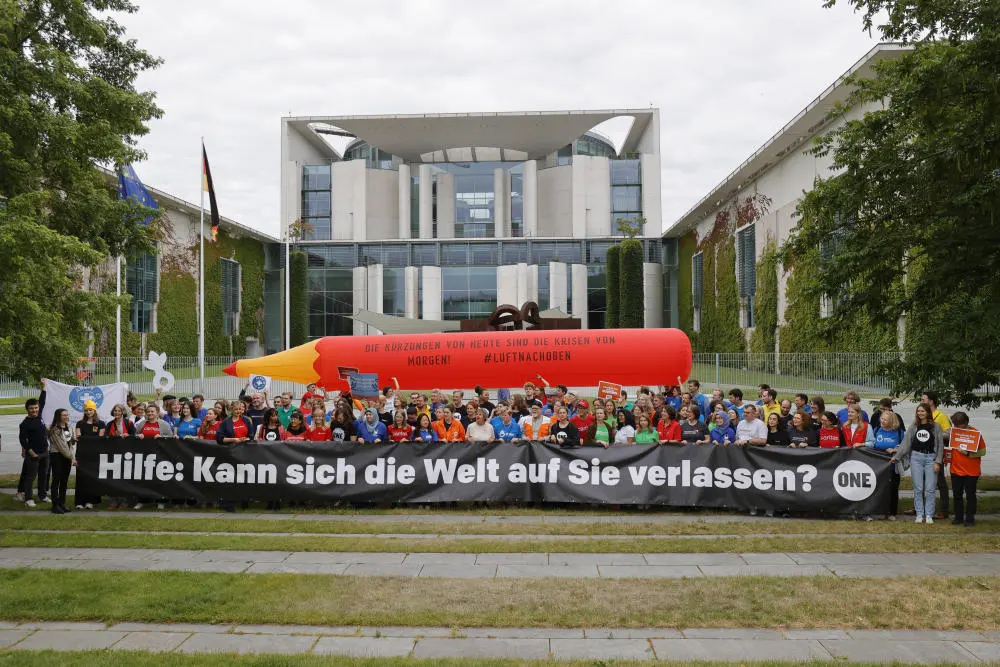 Demonstration vor dem Bundeskanzleramt Demonstration vor dem Bundeskanzleramt
