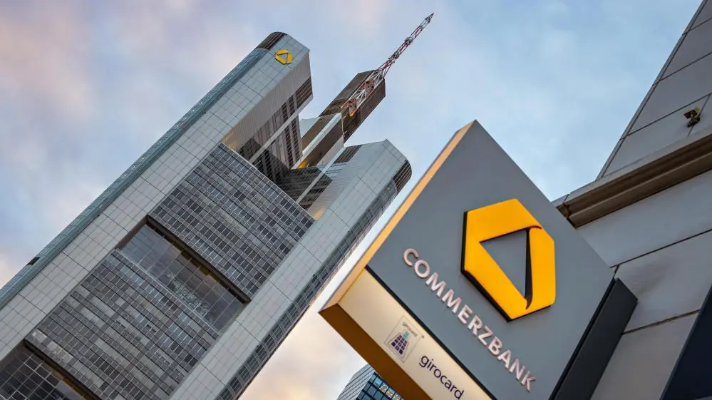 Commerzbank-Zentrale in Frankfurt Die Commerzbank-Zentrale in Frankfurt - der höchste Banken-Wolkenkratzer