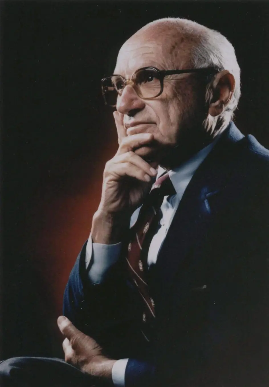 Milton Friedman im Portrait