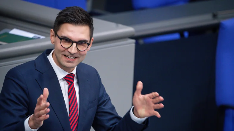 Sepp Müller am Rednerpult