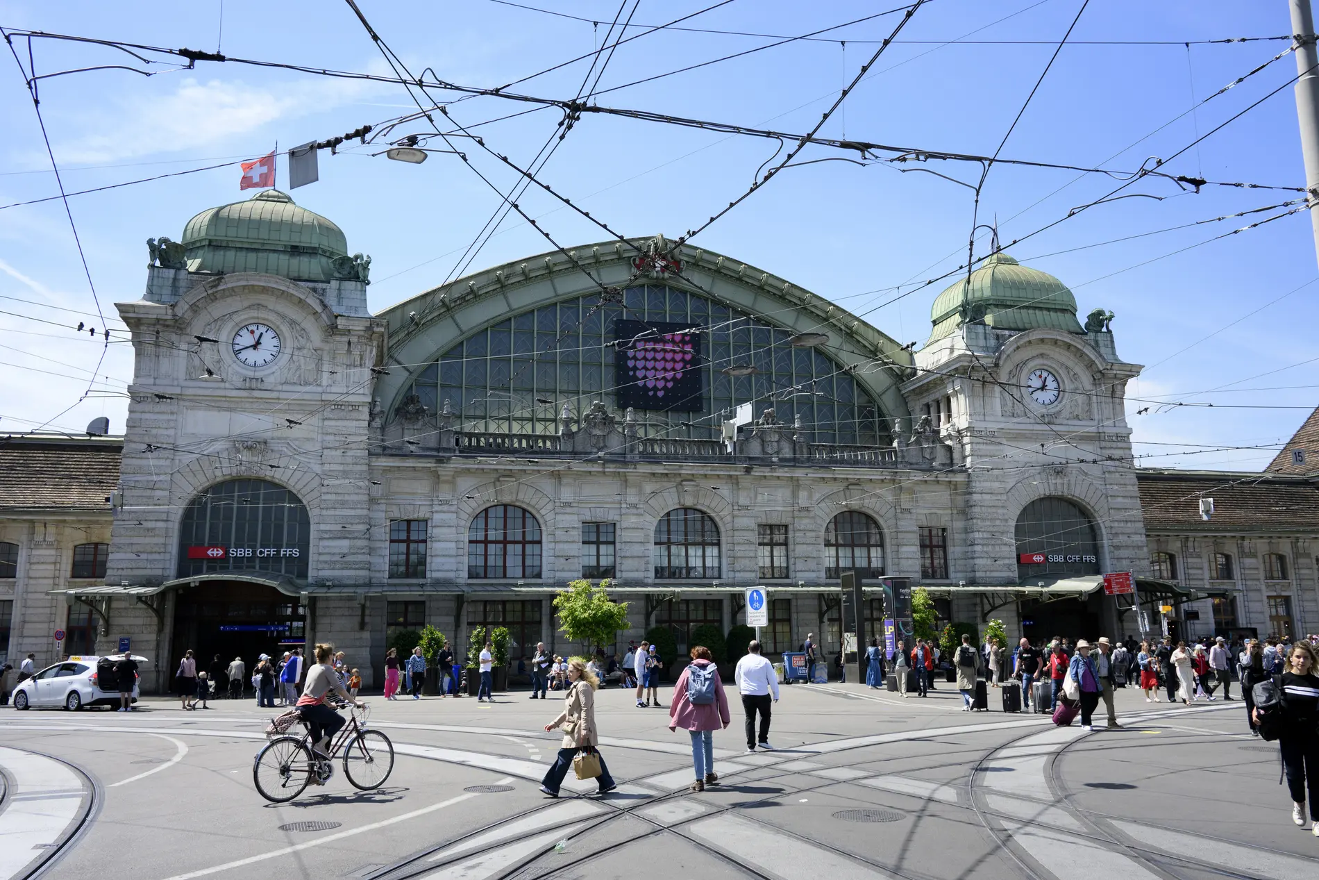 Bahnhof Basel Eingangsgebäude Bahnhof Basel Eingangsgebäude