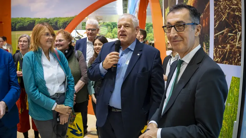 Susanne Mittag, Hermann Faeber und Cem Özdemir