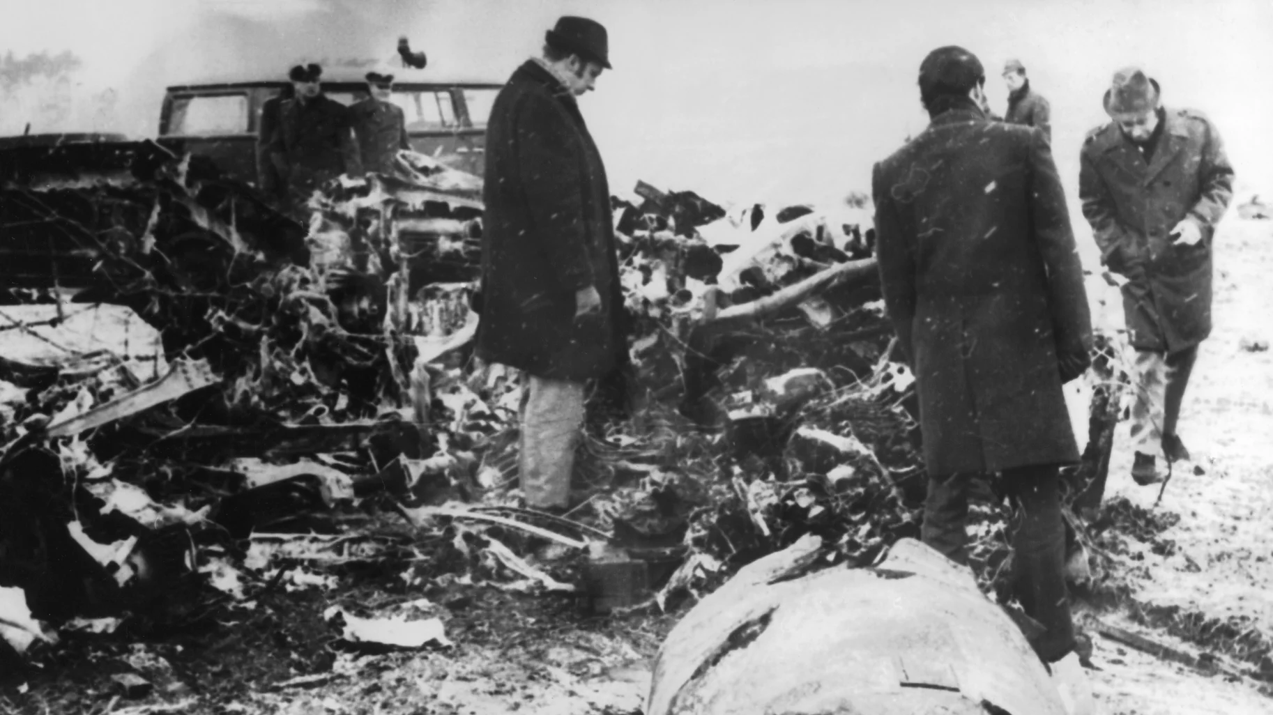 Trümmerteile eines Starfighters