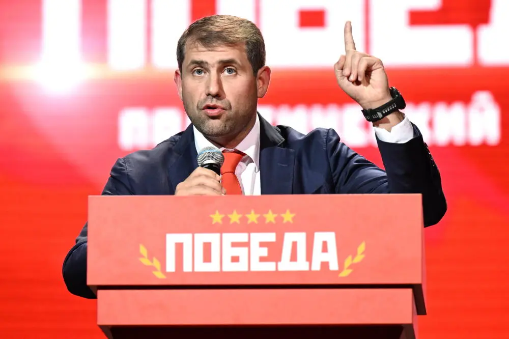 Ilan Shor Ilan Shor bei einem Treffen des "Sieg"-Parteienbündnisses in Moskau.
