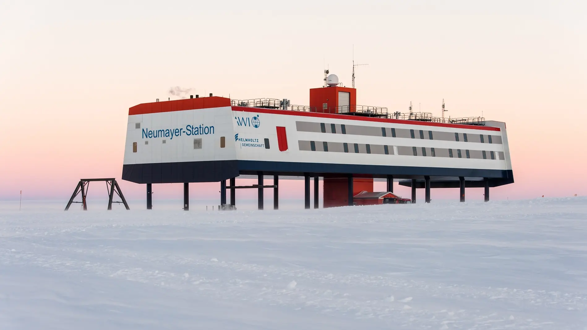 Neumayer-Station III Die Neumayer-Station III in der Antarktis