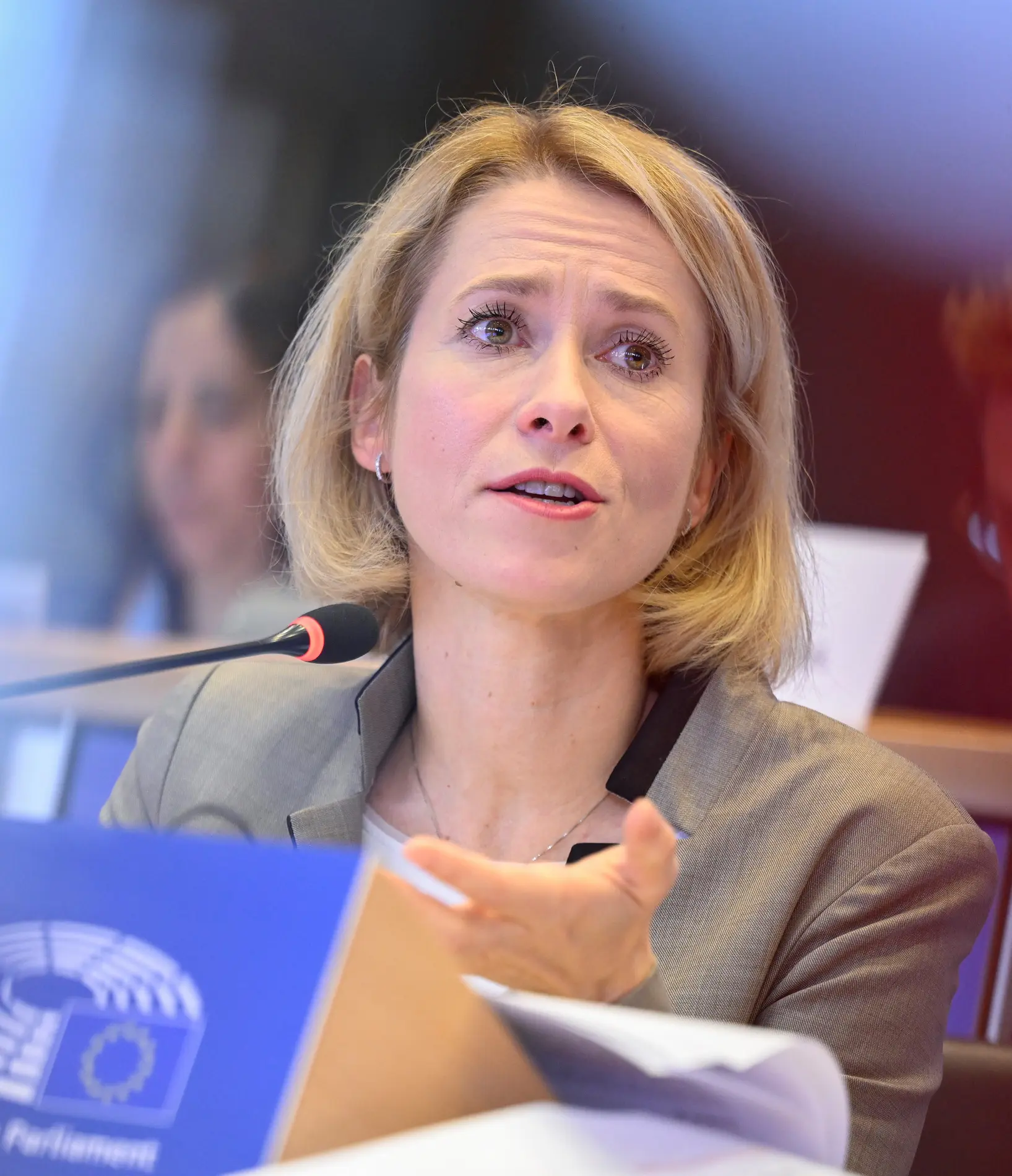 Kaja Kallas im EU-Parlament