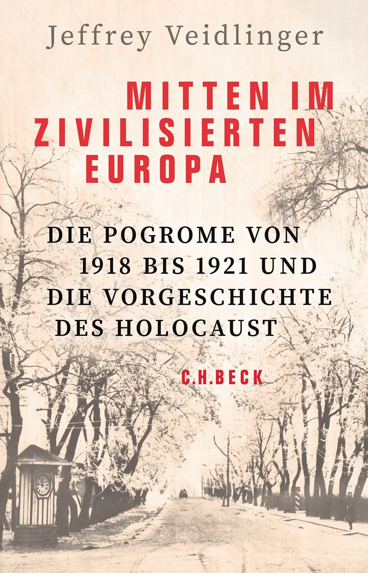 Cover des Buches Mitten in Europa von Jeffrey Veidlinger