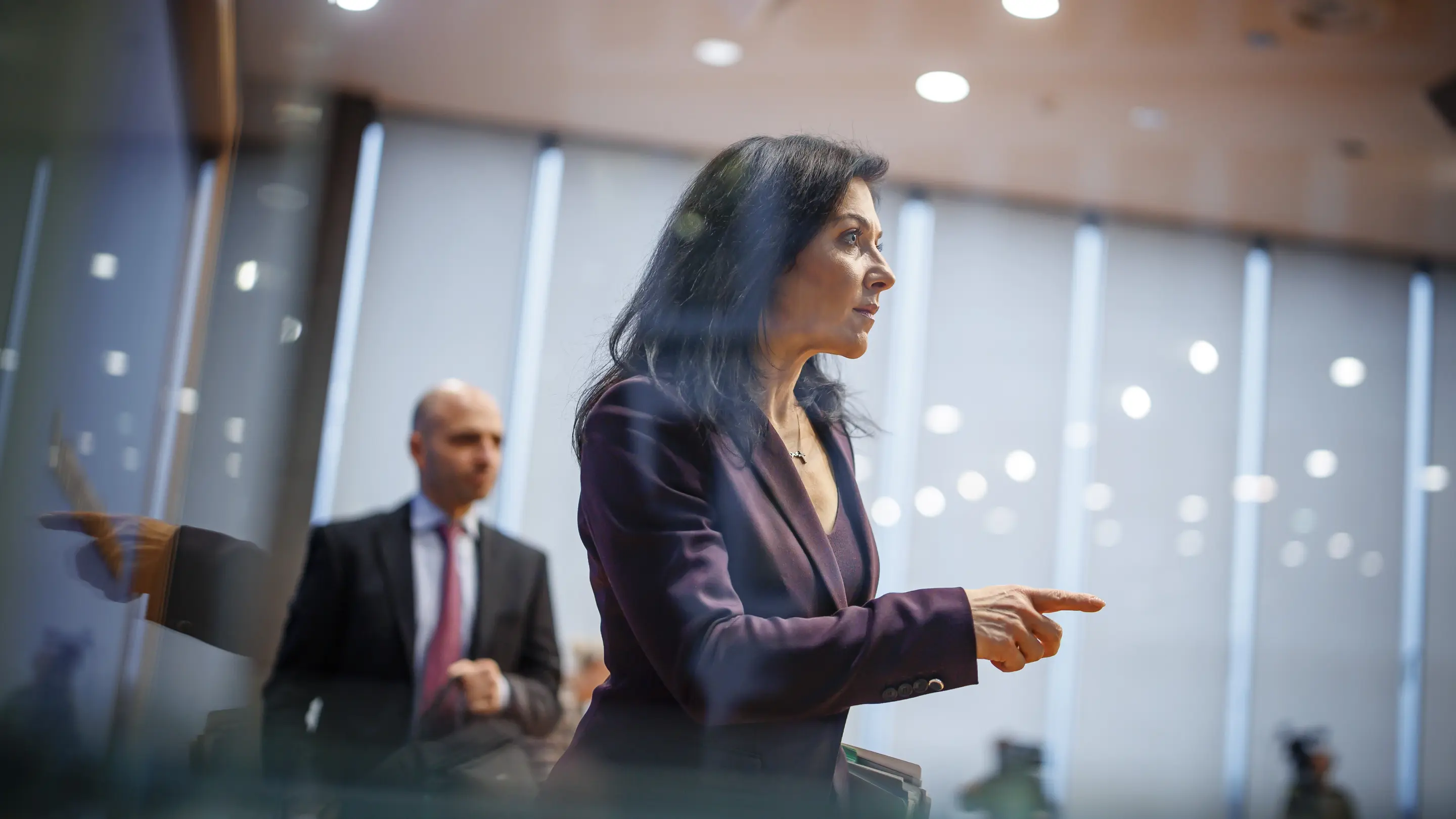 Katherina Reiche stellt in der Bundespressekonferenz den Jahreswirtschaftsbericht 2026 vor.