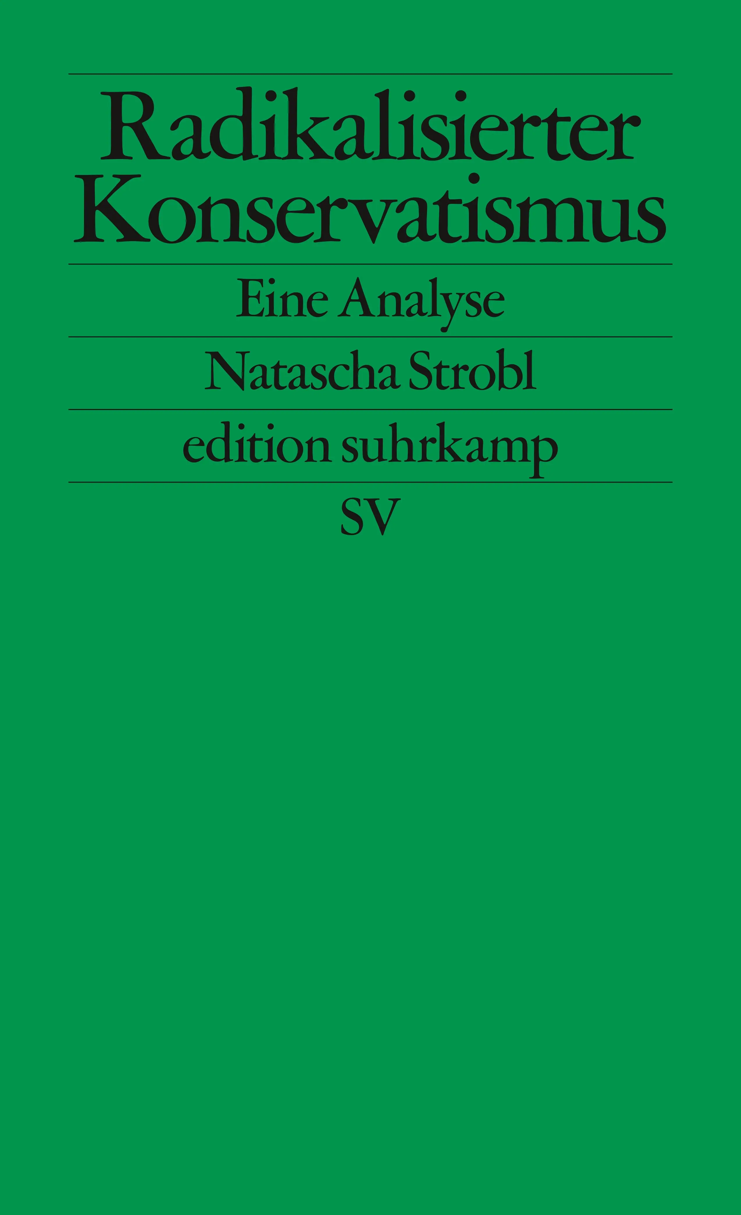 Radikalisierter Konservatismus Buchcover Radikalisierter Konservatismus