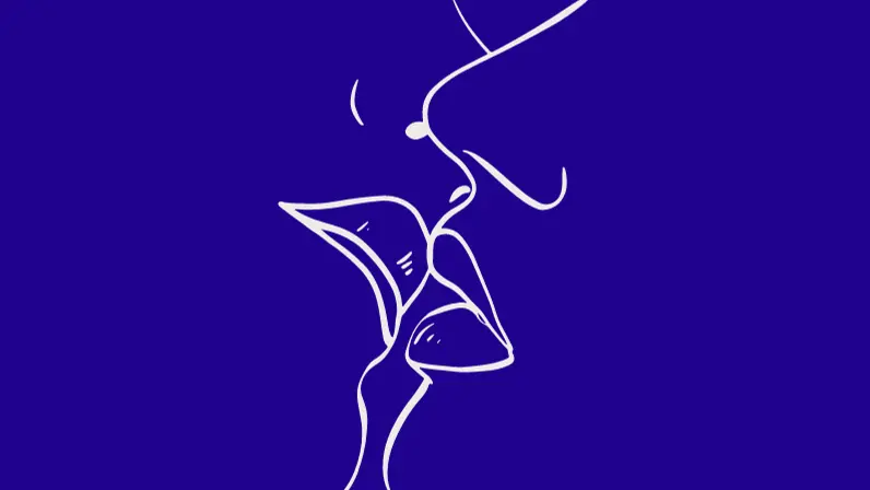 Illustration Kuss Illustration Kuss