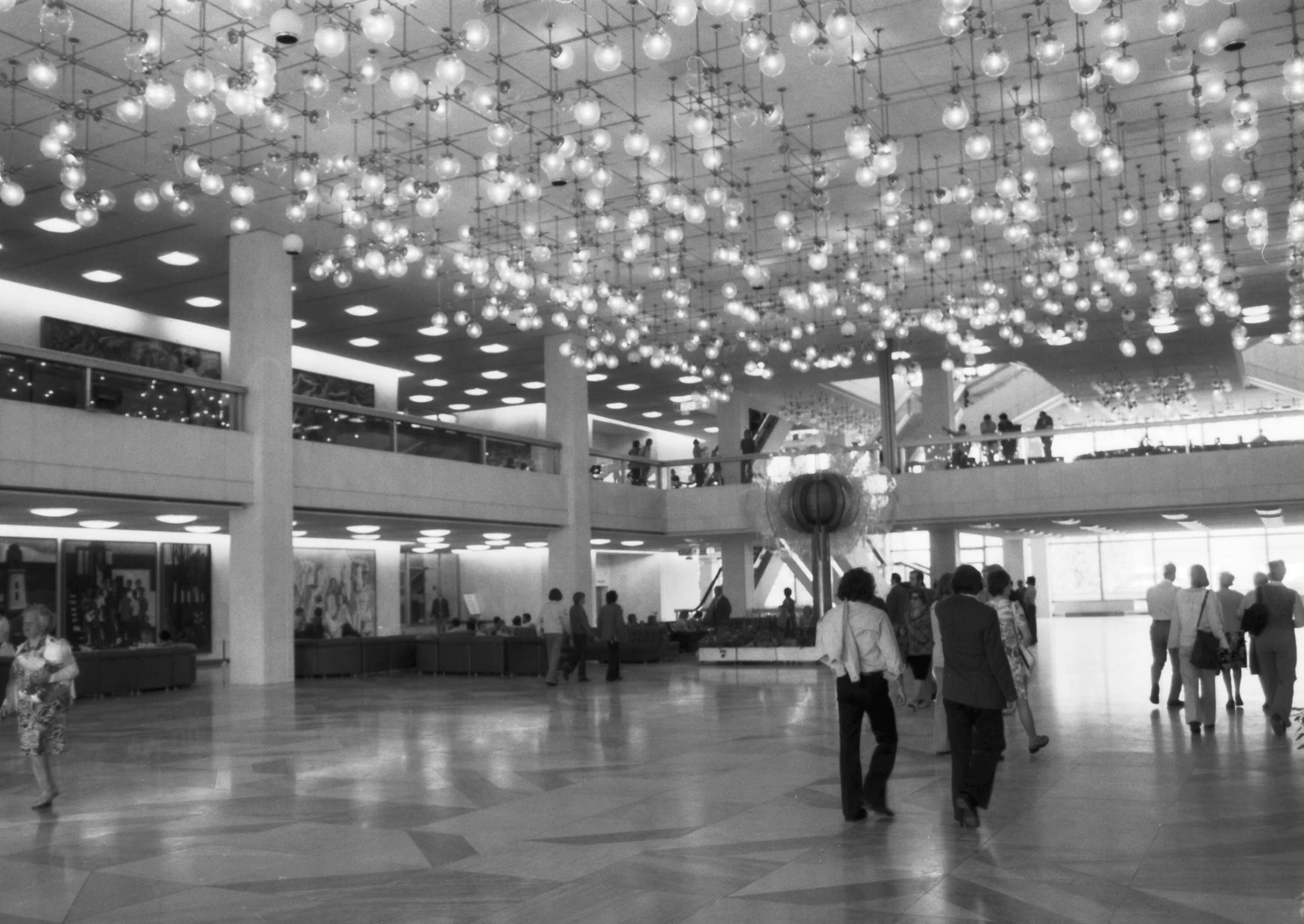 Blick in den Palast der Republik