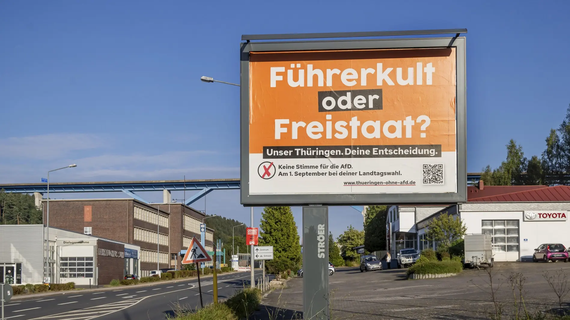 Wahlaufruf zur Landtagswahl in Thüringen Wahlaufruf zur Landtagswahl in Thüringen.