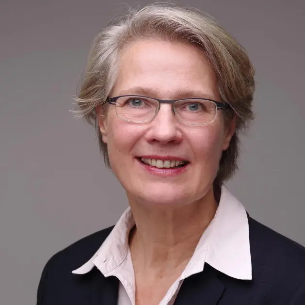 Birgit Marschall Porträt von Birgit Marschall mit Brille