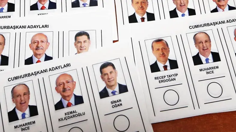 Türkische Wahlzettel