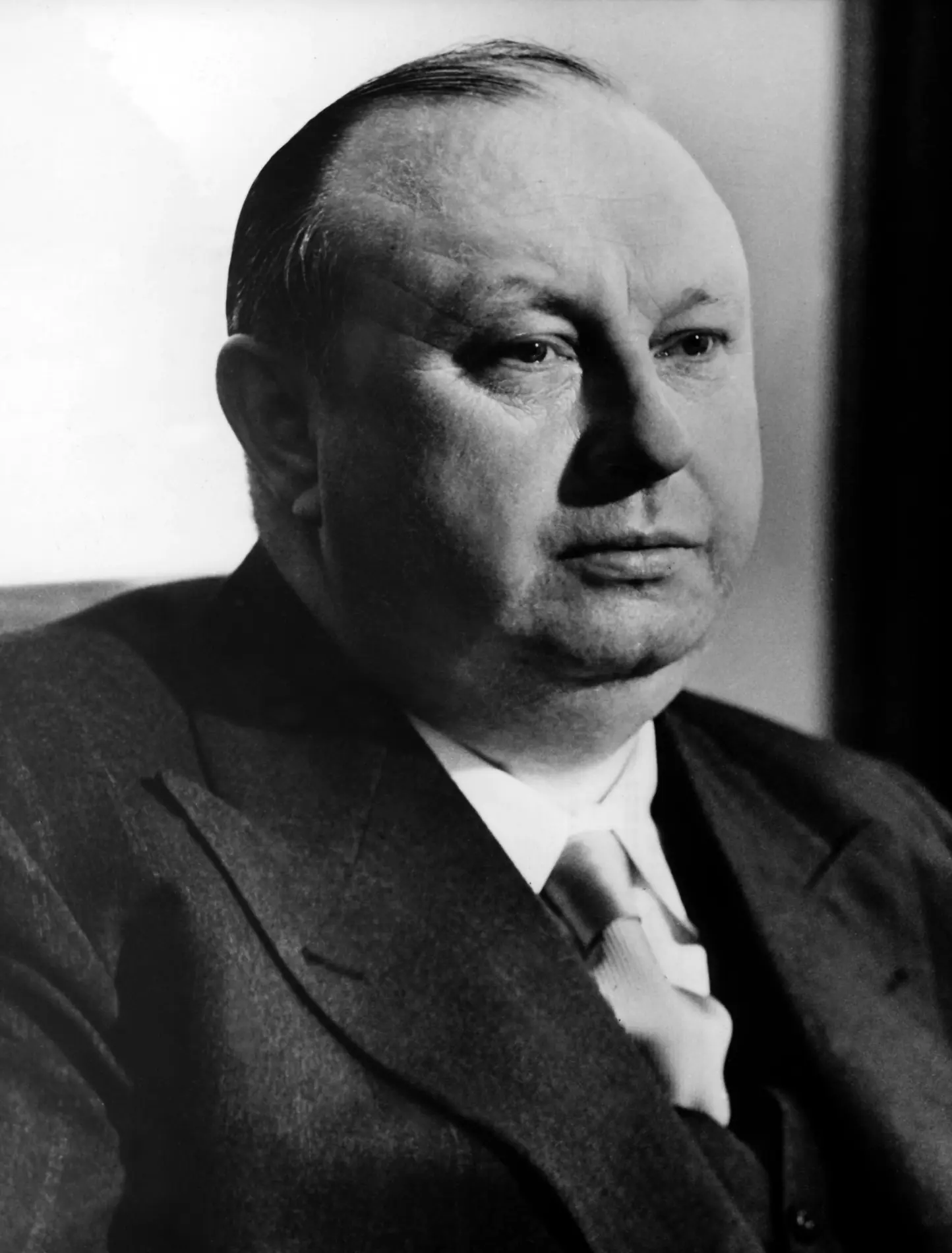 Der damalige DP-Vorsitzende Heinrich Hellwege