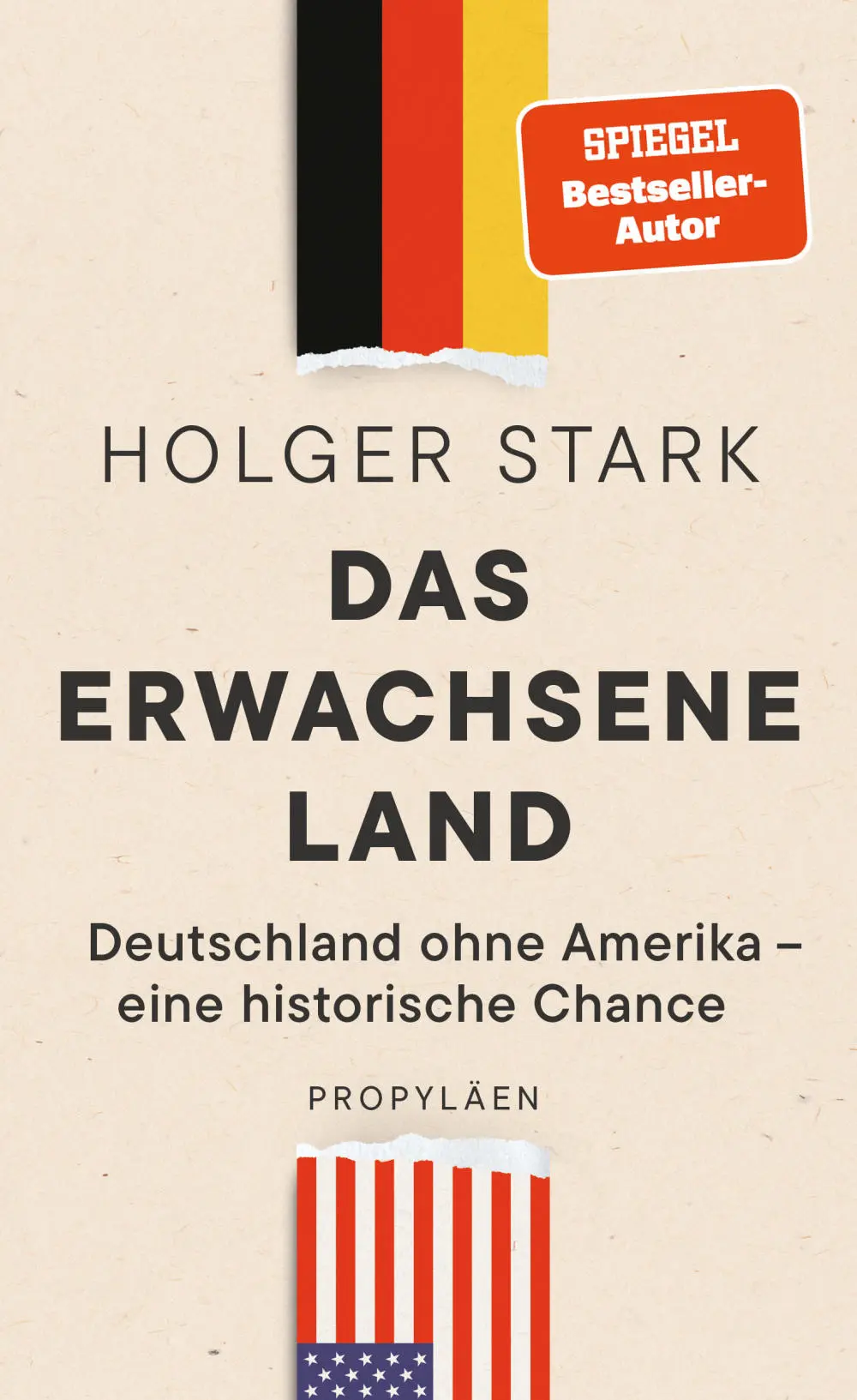 Buchcover: Holger Stark: Das erwachsene Land.