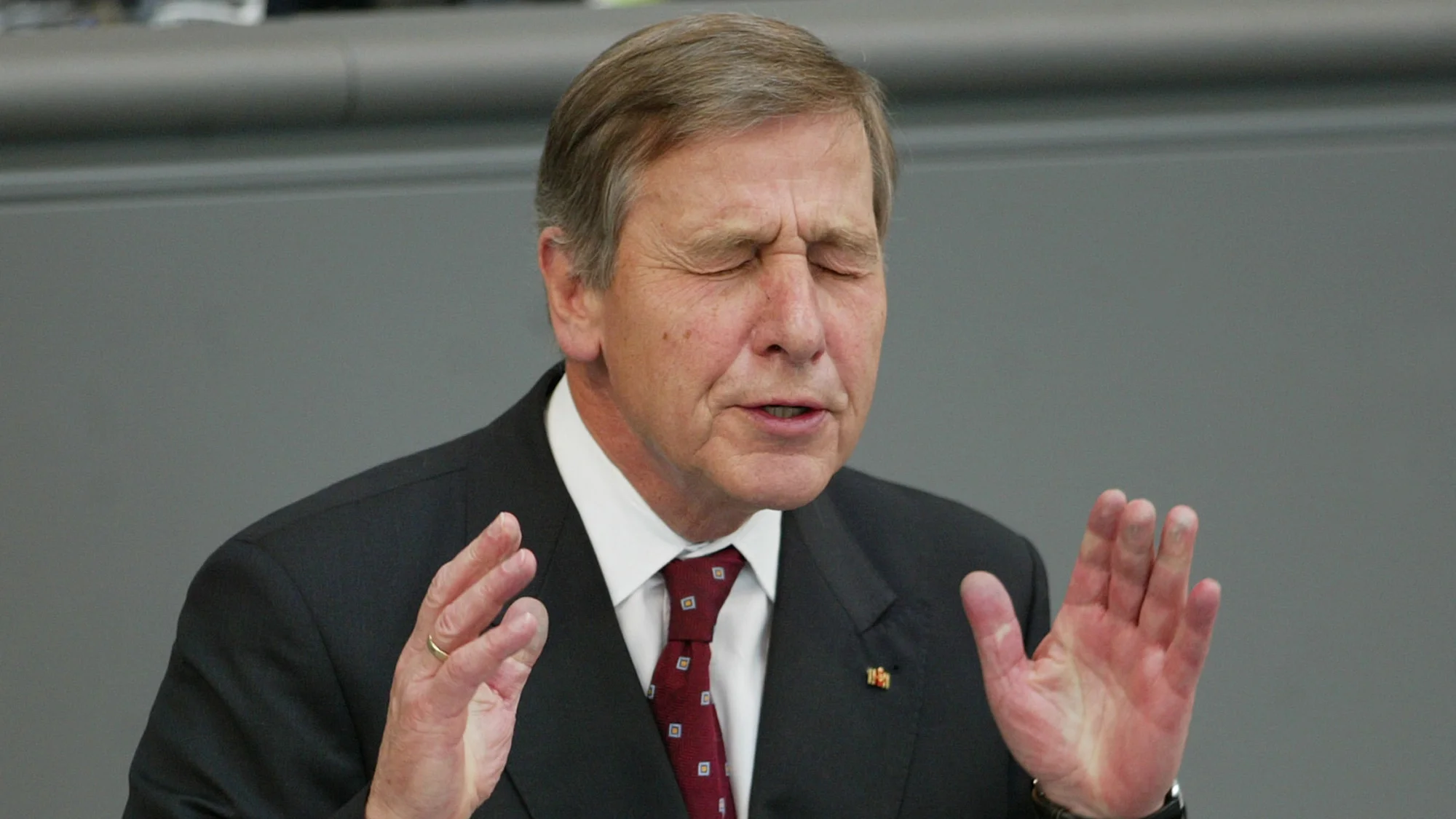 Wolfgang Clement am Rednerpult