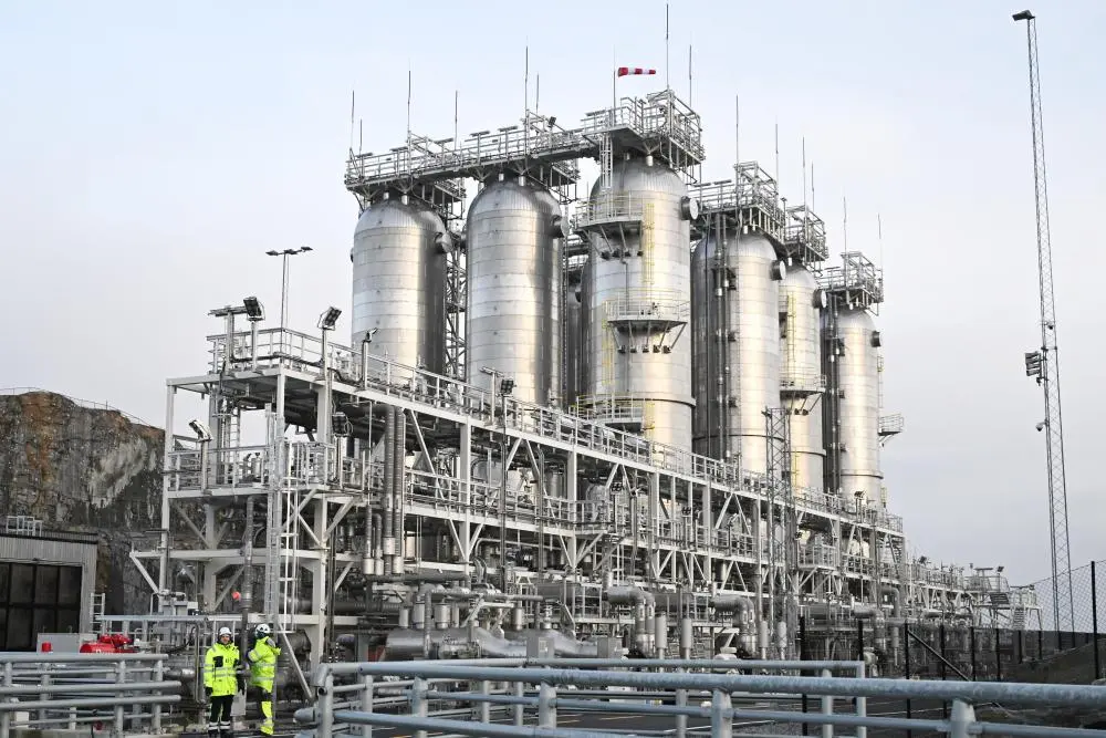 CCS-Anlage des Northern-Lights-Konsortiums