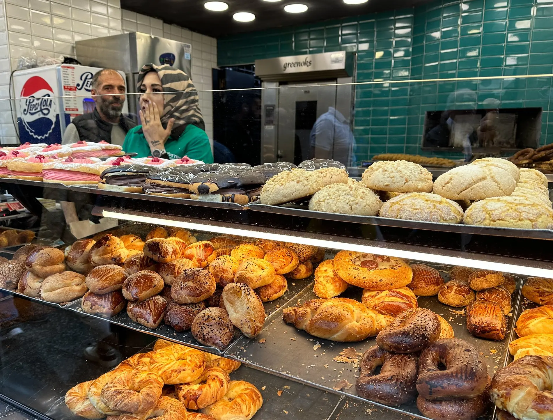 In einer türkischen Bäckerei Bild einer türkischen Bäckerei