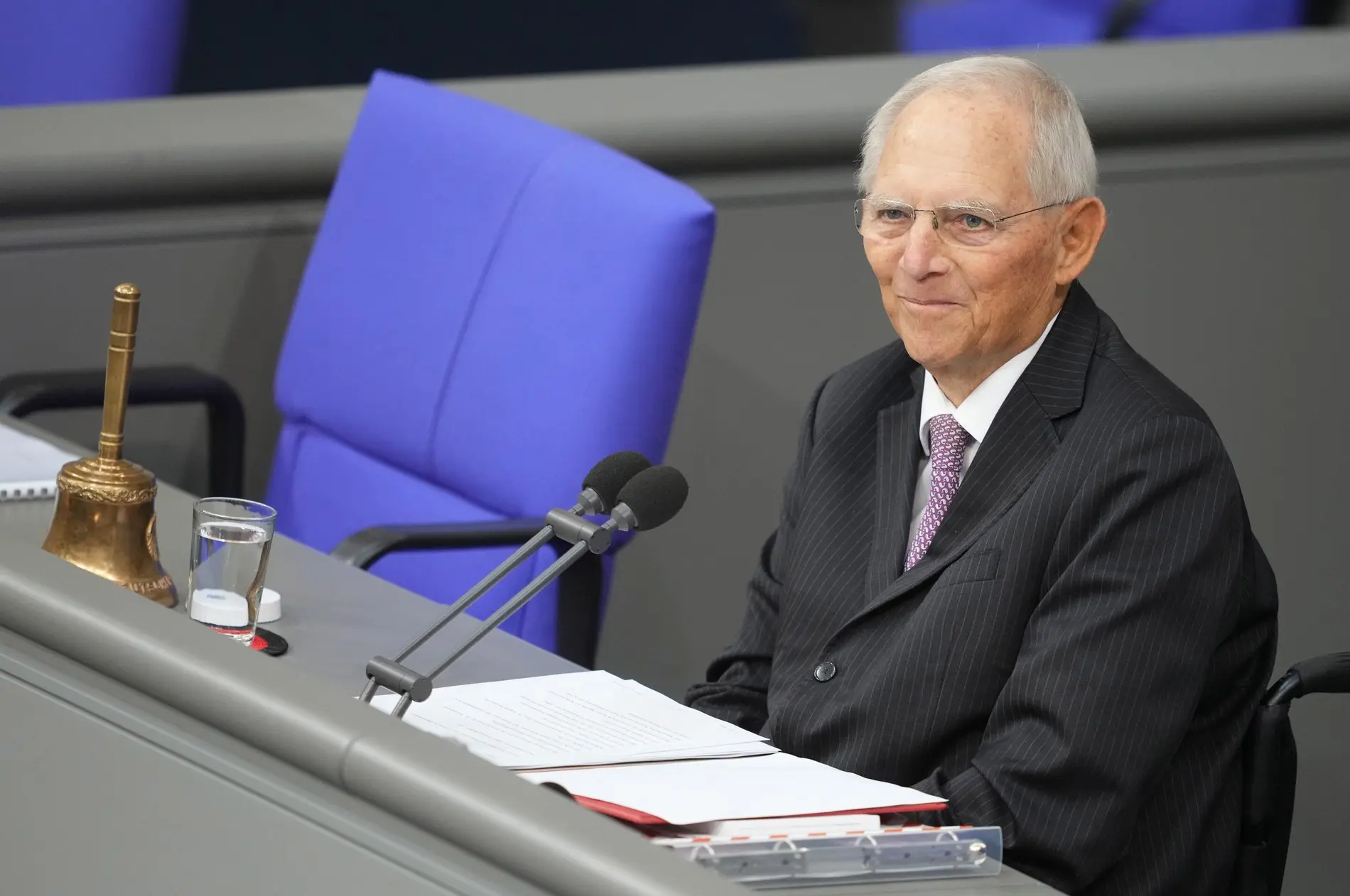 Wolfgang Schäuble im Plenarsaal