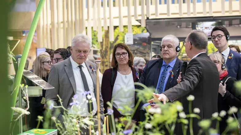 Rundgang des Ausschusses für Landwirtschaft auf der Grünen Woche