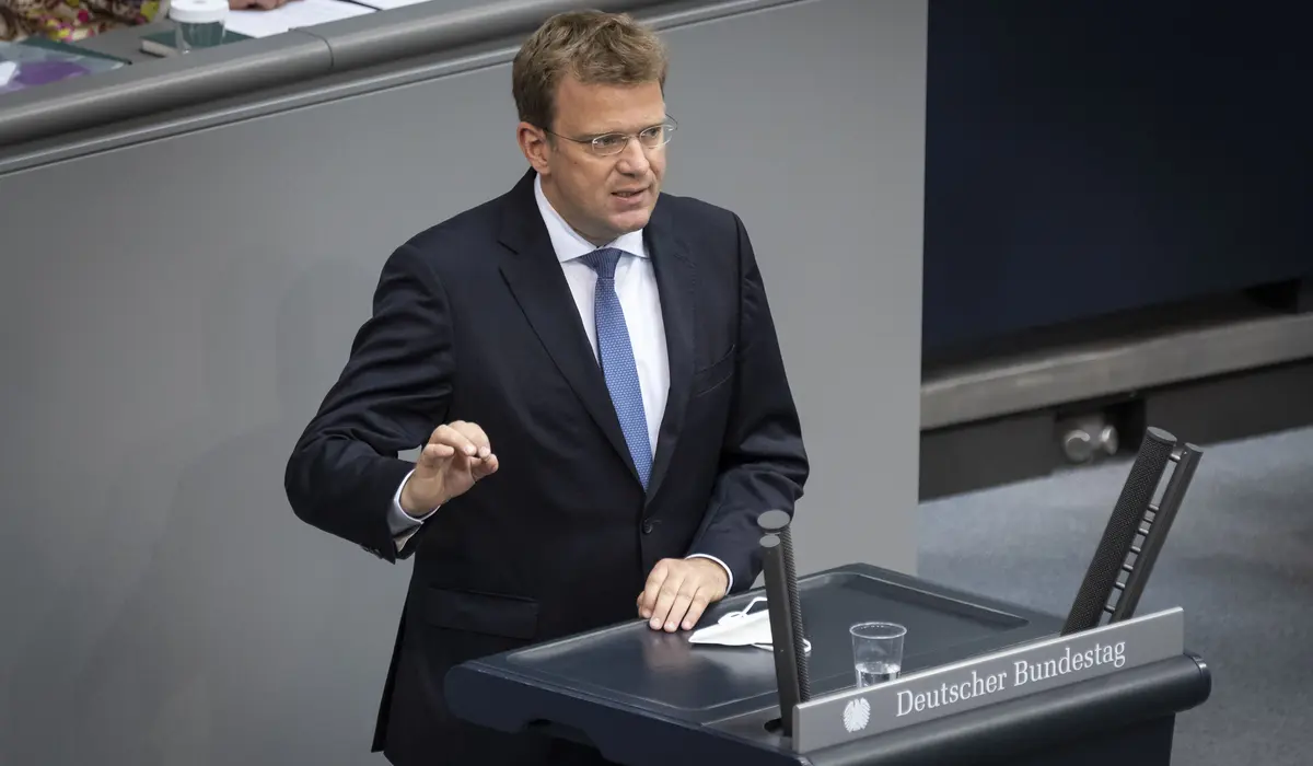 Reinhard Brandl am Rednerpult