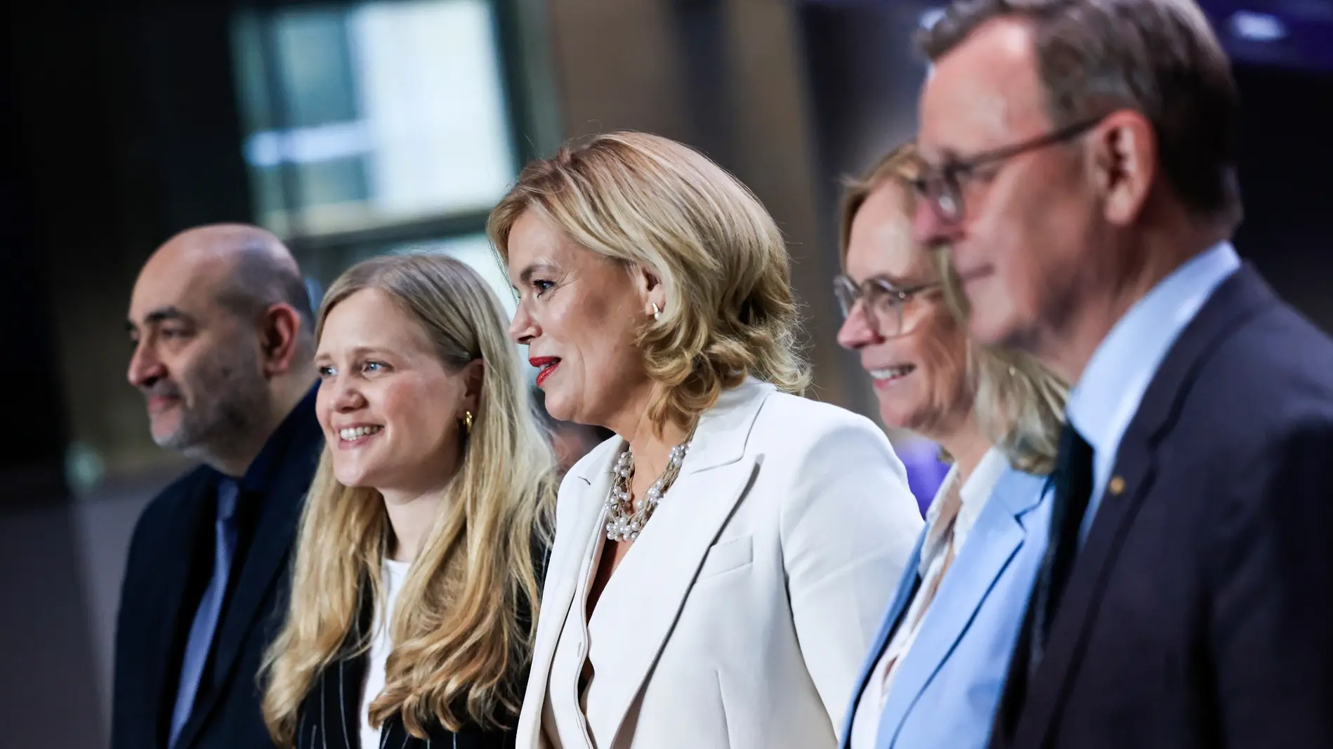 Bundestagspräsidentin Klöckner und die vier Bundestagvizepräsidenten