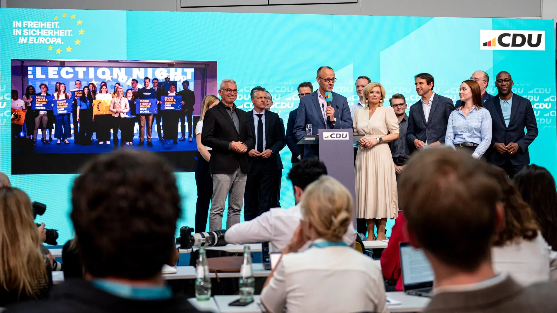 Friedrich Merz spricht vor dem CDU-Präsidium Friedrich Merz spricht vor dem CDU-Präsidium