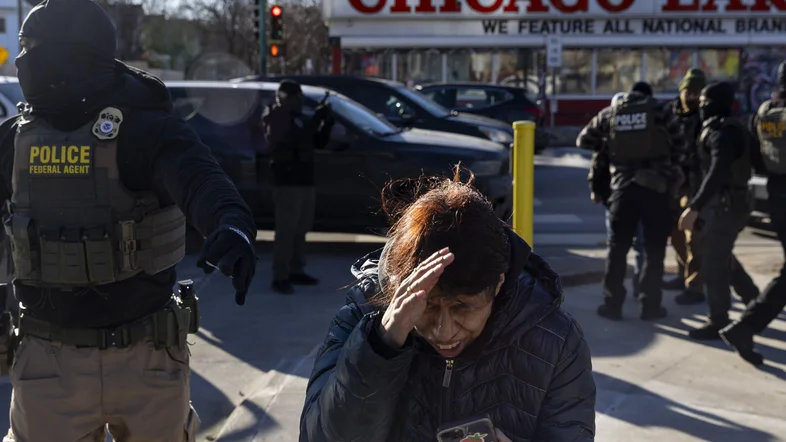 Vermummte US-Bundesagenten
