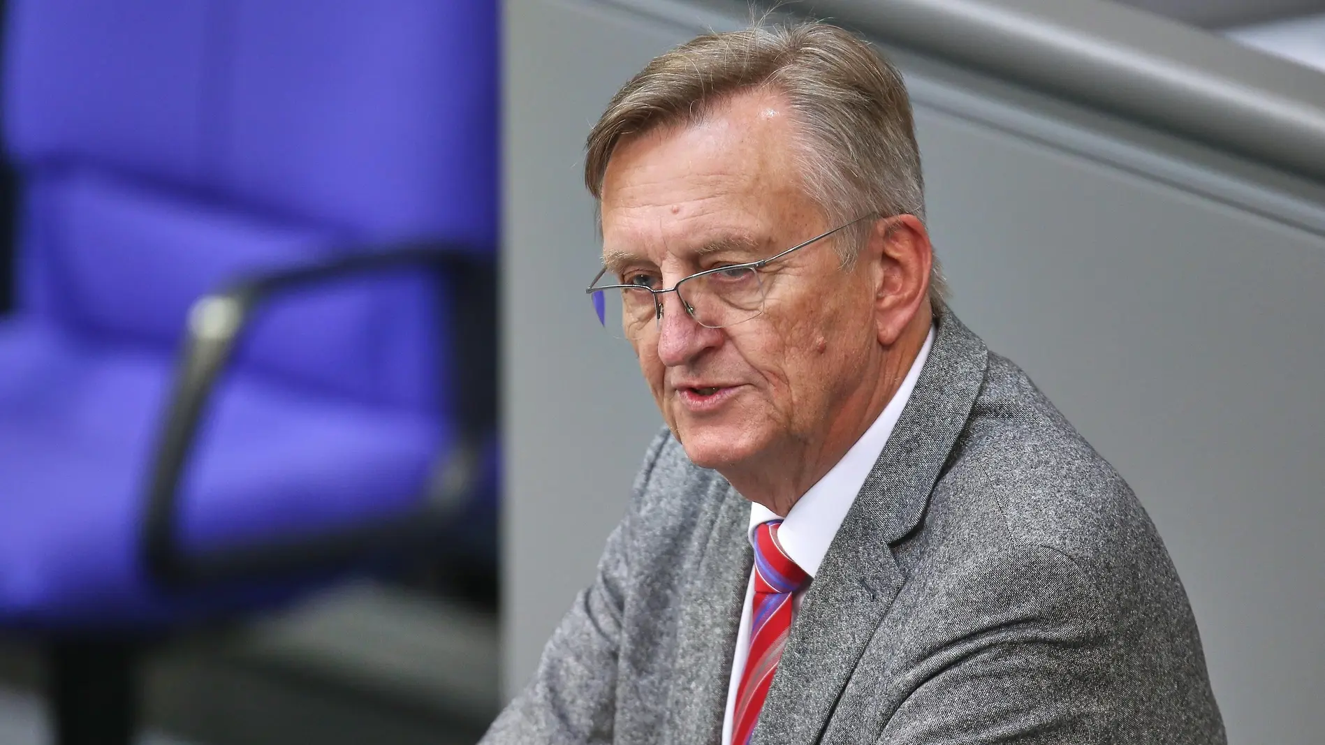 Georg Schroeter im Plenarsaal
