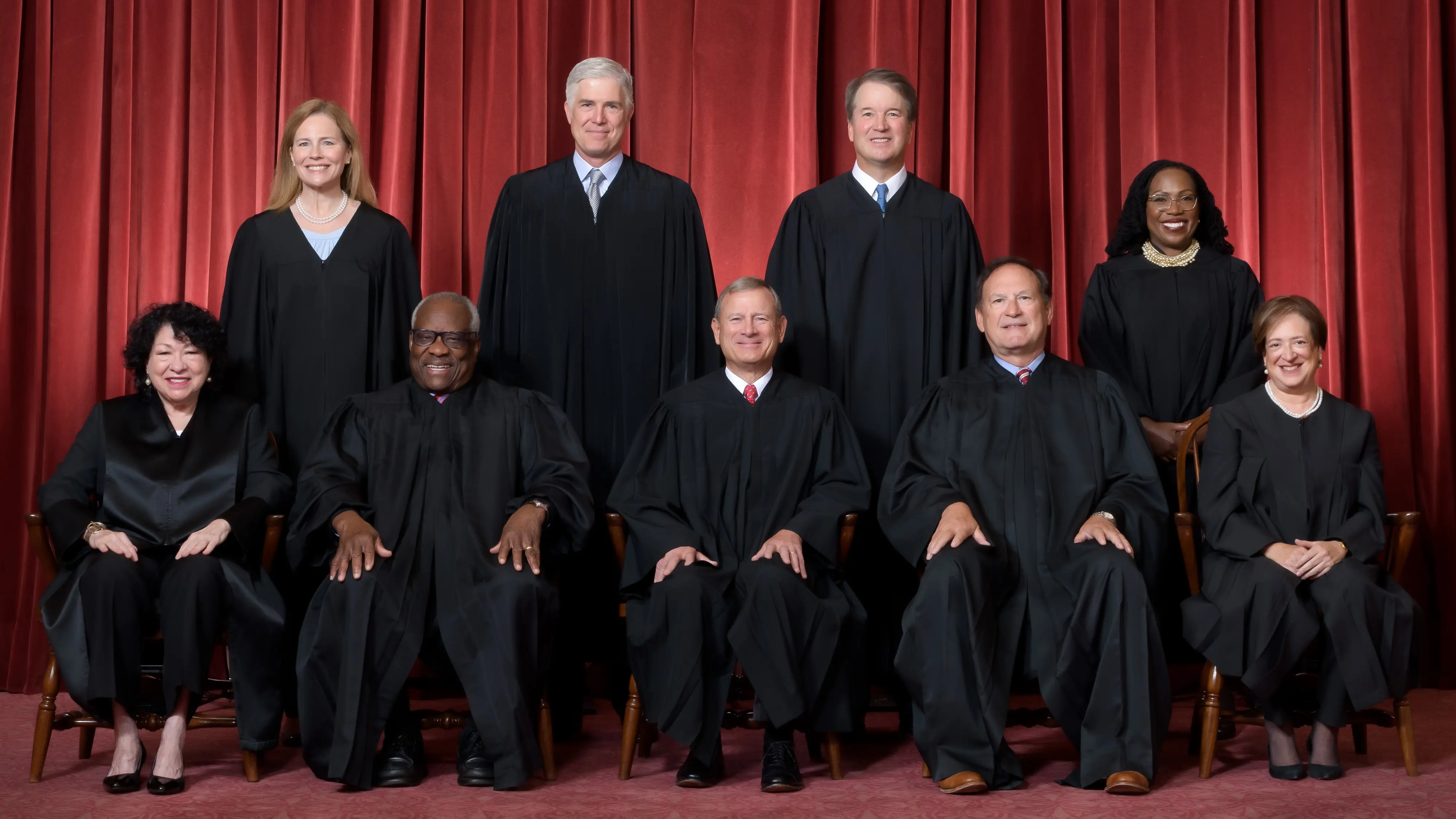 Supreme Court: Amt auf Lebenszeit Die Mitglieder des Supreme Courts.