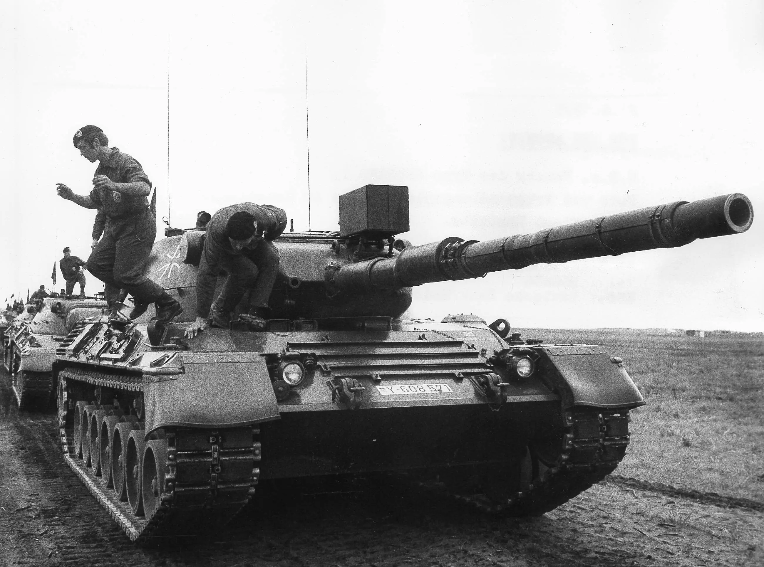 "Leopard"-Kampfpanzer "Leopard"-Kampfpanzer der Bundeswehr in den 1970-er Jahren