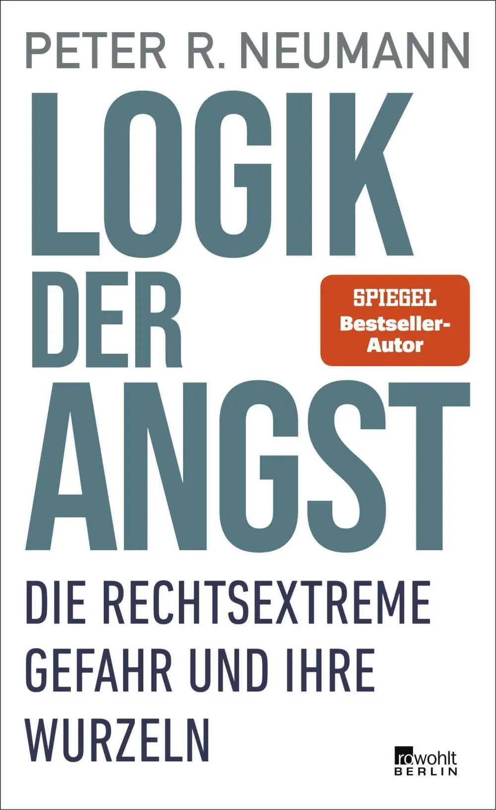 Buchcover: Peter R. Neumann - Logik der Angst. Buchcover: Peter R. Neumann - Logik der Angst.