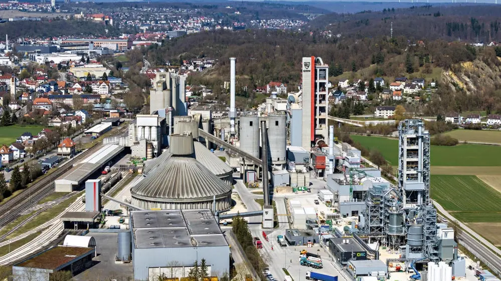 Zementwerk SCHWENK in Heidenheim-Mergelstetten