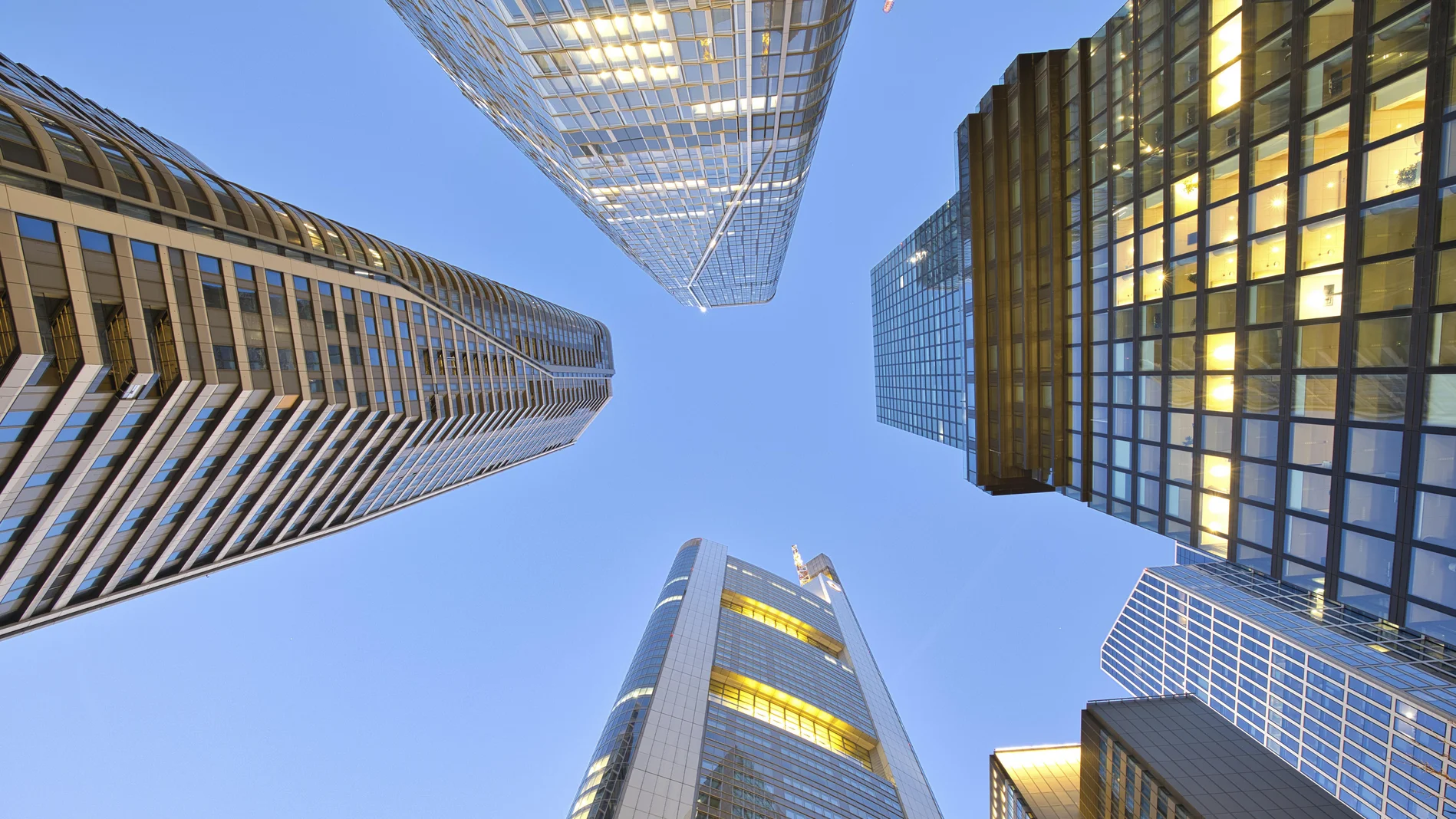 Stadt- und Skylineansicht von Frankurt am Main