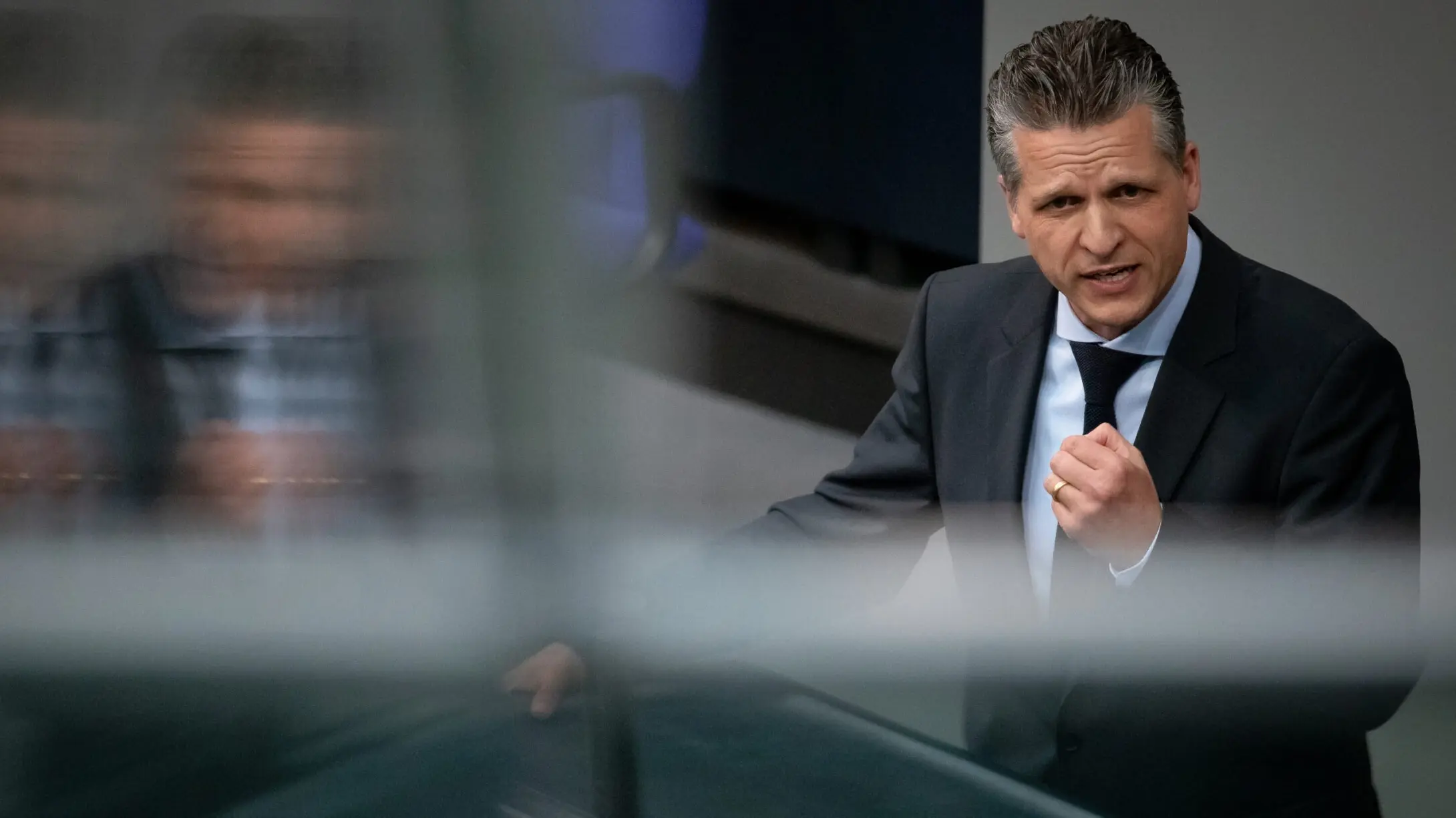 Thorsten Frei spricht vor dem Plenum des Deutschen Bundestags.