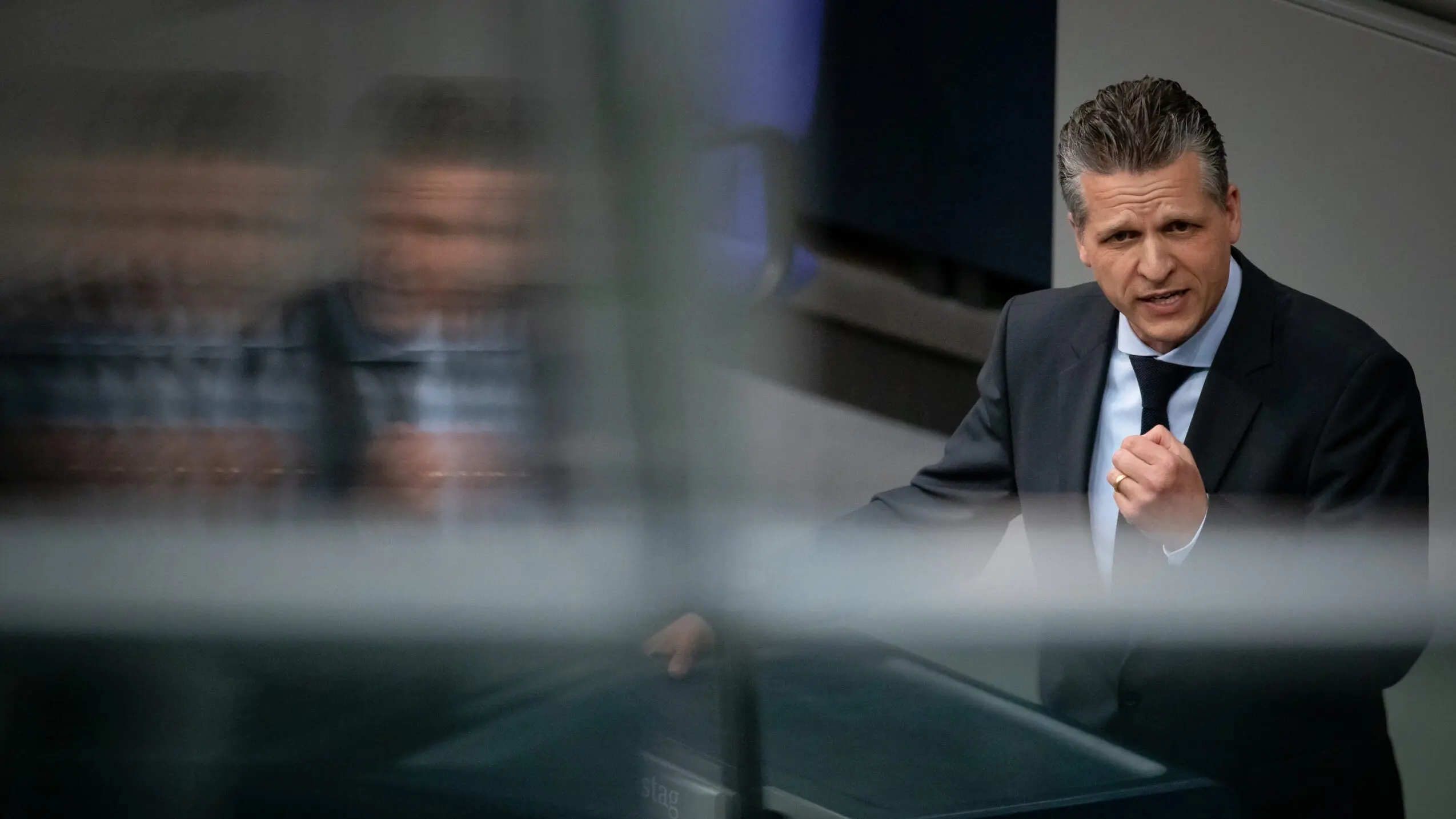 Thorsten Frei (CDU) Thorsten Frei im Plenum des Deutschen Bundestags.